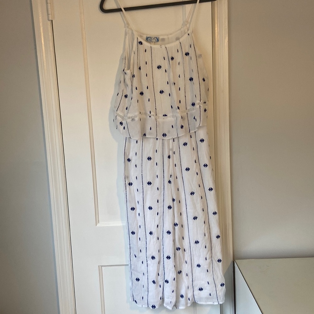 Medium Body Suit Blue and White Women’s